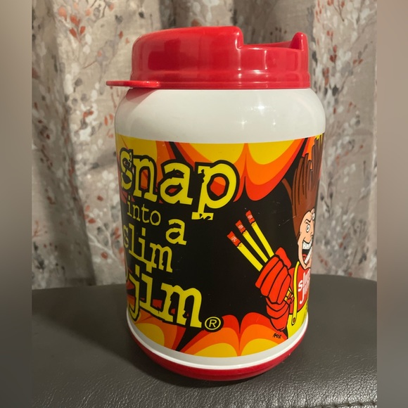 2002 Snap into a Slim Jim 64oz. Travel Mug with Lid - Picture 2 of 10